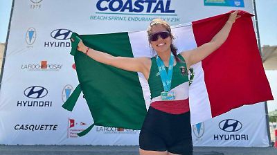 Joven promesa del remo mexicano sueña con Olímpicos y lucha por su lugar en Asunción 2025