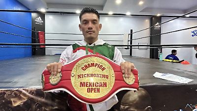 Juan Godínez destaca en el Abierto Mexicano de Kickboxing 2025