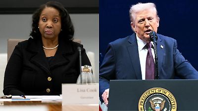 Jueza bloquea temporalmente intento de Trump para destituir a la gobernadora de la Fed, Lisa Cook