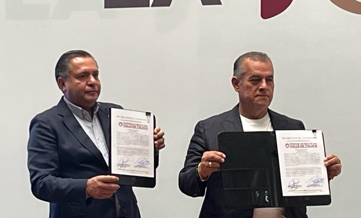 Junta de Caminos y Ayuntamiento de Toluca implementarán programa de rescate vial en el Valle de Toluca