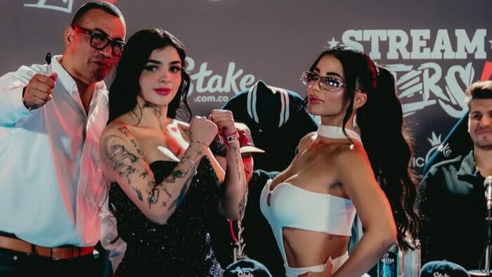 Karely Ruiz conquista el ring y felicita a Karina García tras su nocaut en Stream Fighters 4