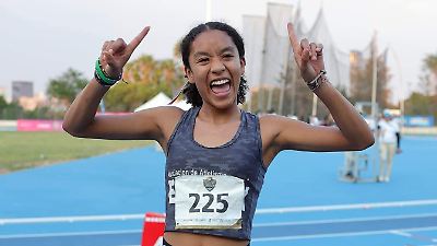 Kenya Maturana rompe récord nacional y se coronó en Olimpiada Nacional con marca histórica