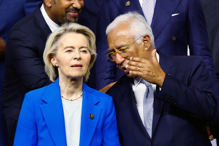 Líderes de la Unión Europea se reúnen en Bélgica para fortalecer su economía frente a EEUU, Rusia y China