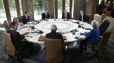 Líderes del G7 buscan unidad en medio de tensiones globales; Trump critica la exclusión de Rusia