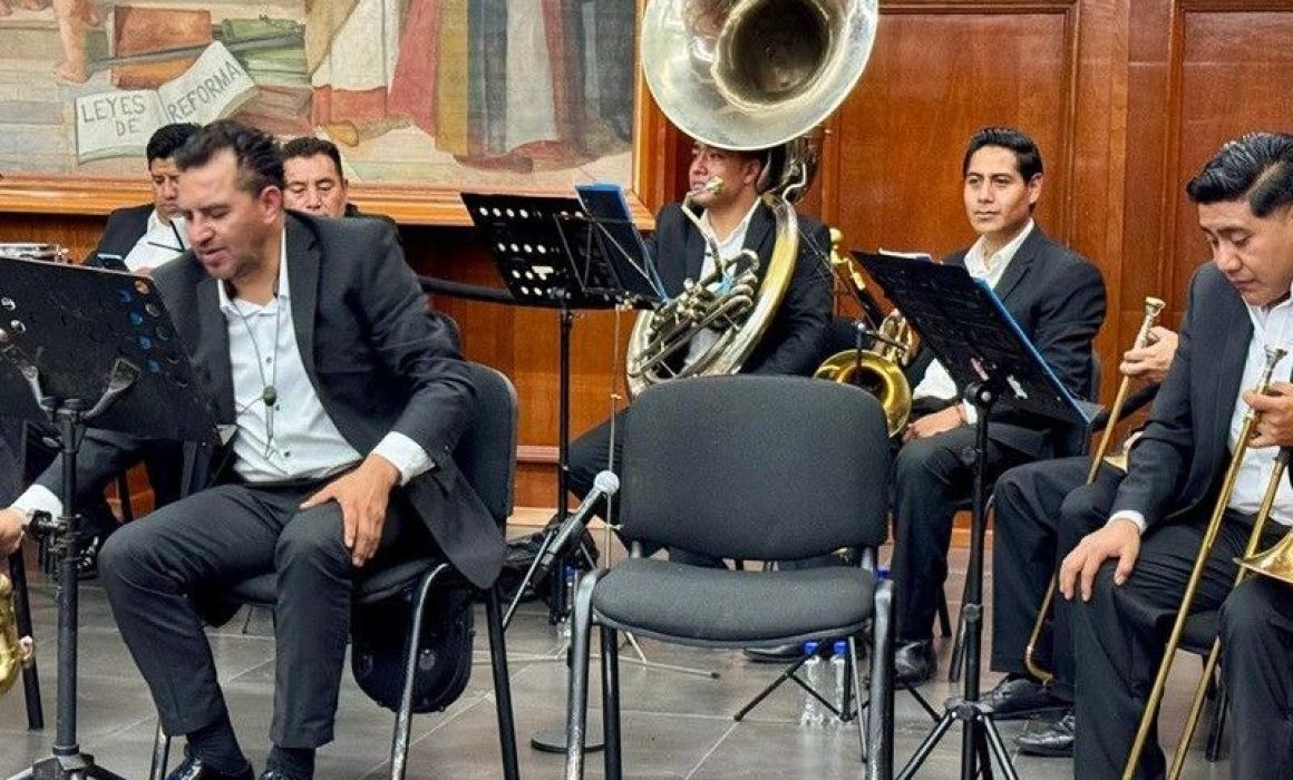La Banda Sinfónica de Lerma emociona en el Congreso del Estado de México con su tour musical internacional