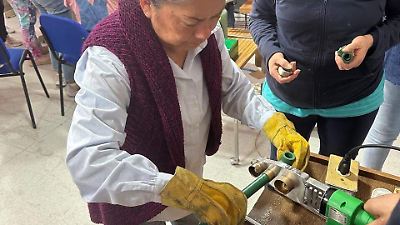 Lanzan convocatoria para empoderar a mujeres del Estado de México con capacitación en plomería y uso del agua