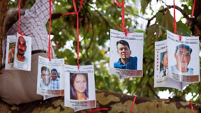 Las fotografías de desaparecidos en Toluca: un recordatorio de una crisis que no cesa