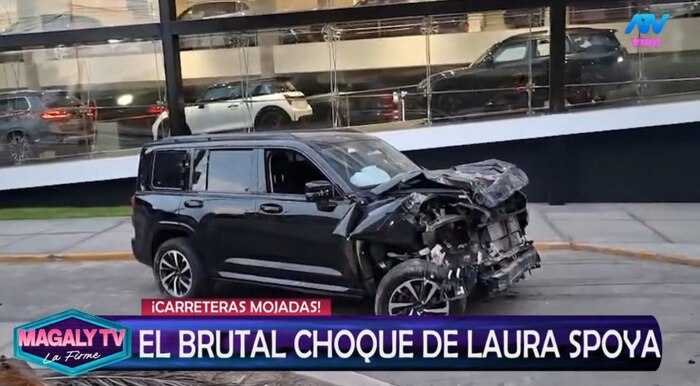 Laura Spoya niega haber manejado bajo los efectos del alcohol tras accidente y se pronuncia por primera vez