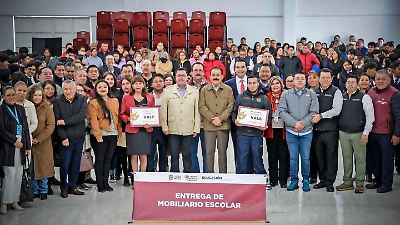 Lerma impulsa la educación con inversión millonaria en infraestructura