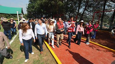 Lerma inaugura moderna unidad deportiva en Agrícola Analco para fortalecer la convivencia familiar