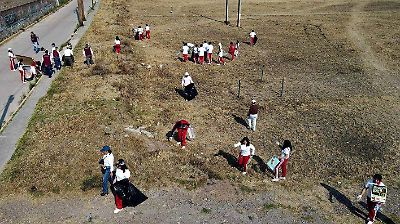 Limpian, pintan y dan mantenimiento a 5 mil escuelas en Edomex