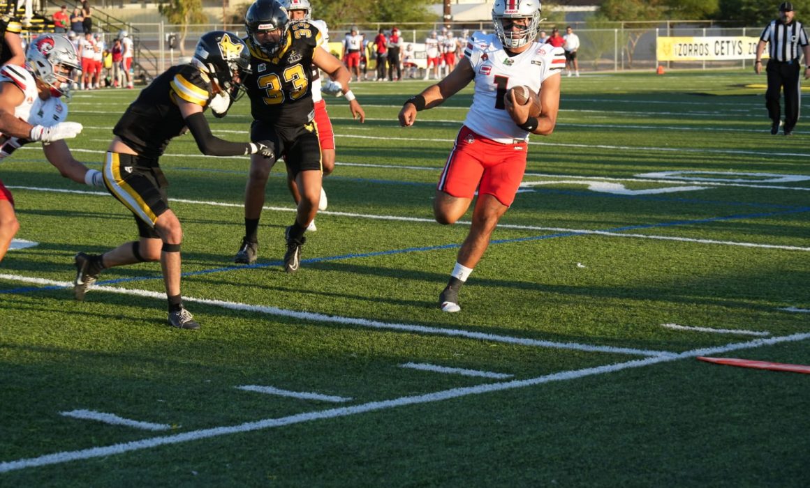 Linces UVM mantiene invicto en los 14 Grandes de ONEFA tras goleada a CETYS