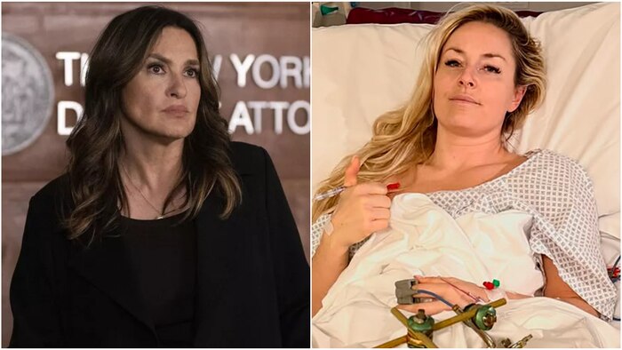 Lindsey Vonn recibe apoyo de Mariska Hargitay tras accidente en los Juegos Olímpicos de Invierno