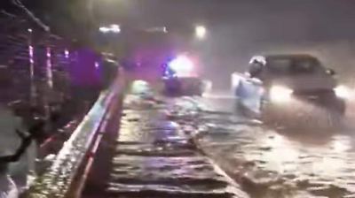 Lluvias causan desbordamiento del río Hondo en Naucalpan sin afectaciones mayores