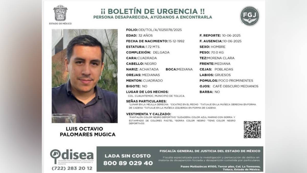 Localizan en Querétaro el cuerpo del árbitro Luis Octavio Palomares, desaparecido en Toluca