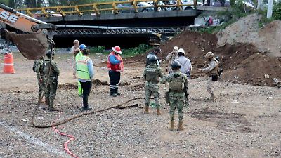 Localizan toma clandestina de turbosina en Ecatepec; aseguran ducto y evitan riesgos