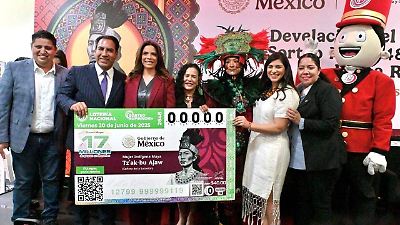 Lotería Nacional rinde homenaje a la Reina Roja Maya con sorteo en Palenque y un mensaje por la igualdad de género