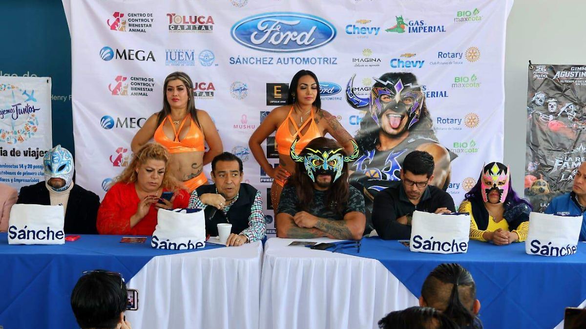 Lucha libre en Toluca presenta función con leyendas y talento local el 26 de febrero