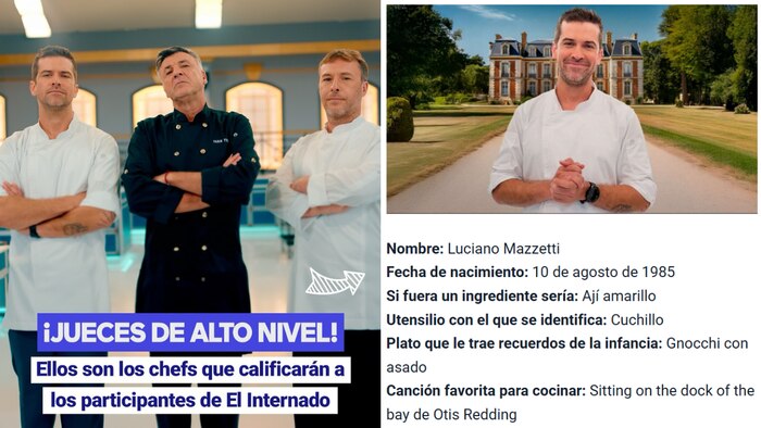 Luciano Mazzetti brilla en Chile como jurado internacional en ‘El Internado’ y genera gran expectativa