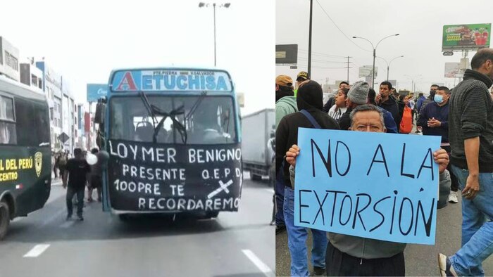 Más de 20 mil denuncias por extorsión en récord: violencia afecta a artistas, comerciantes y transporte en Perú