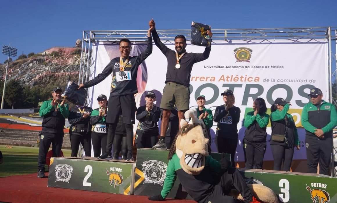 Más de 2,200 corredores participan en la Carrera Atlética Potros 2026 en Toluca