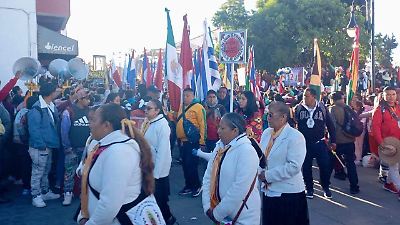 Más de 25 mil peregrinos guadalupanos inician su marcha desde Atlacomulco hacia la Basílica de Guadalupe