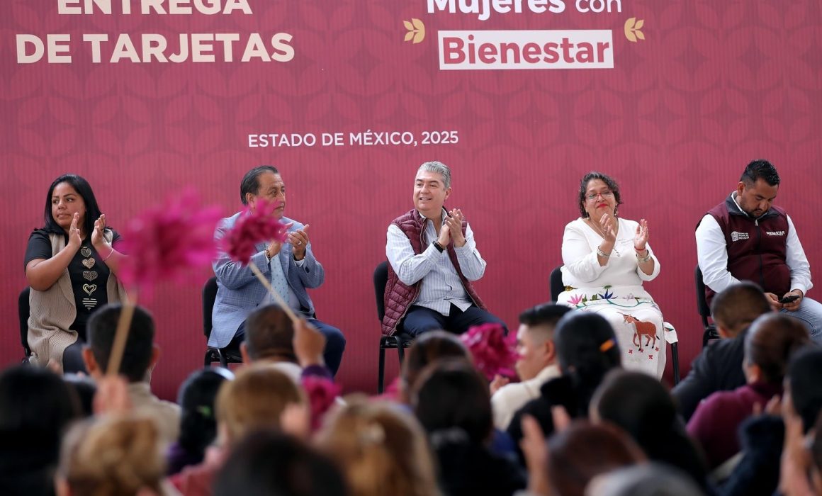 Más mujeres en el Estado de México reciben apoyo con programa Mujeres con Bienestar