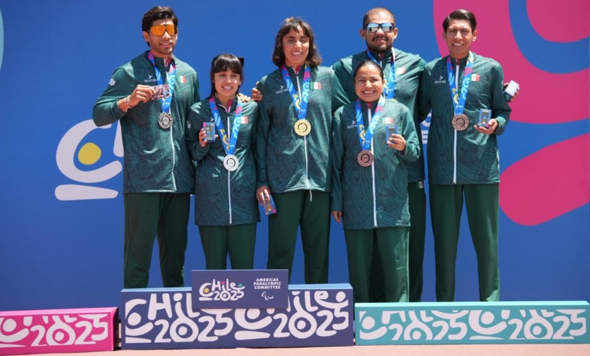 México alcanza 59 medallas en Juegos Parapanamericanos Juveniles en Chile