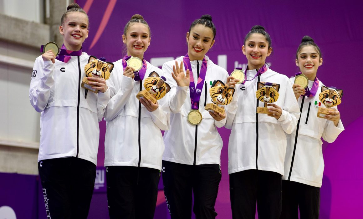 México conquista histórica medalla de oro en gimnasia rítmica en Asunción 2025