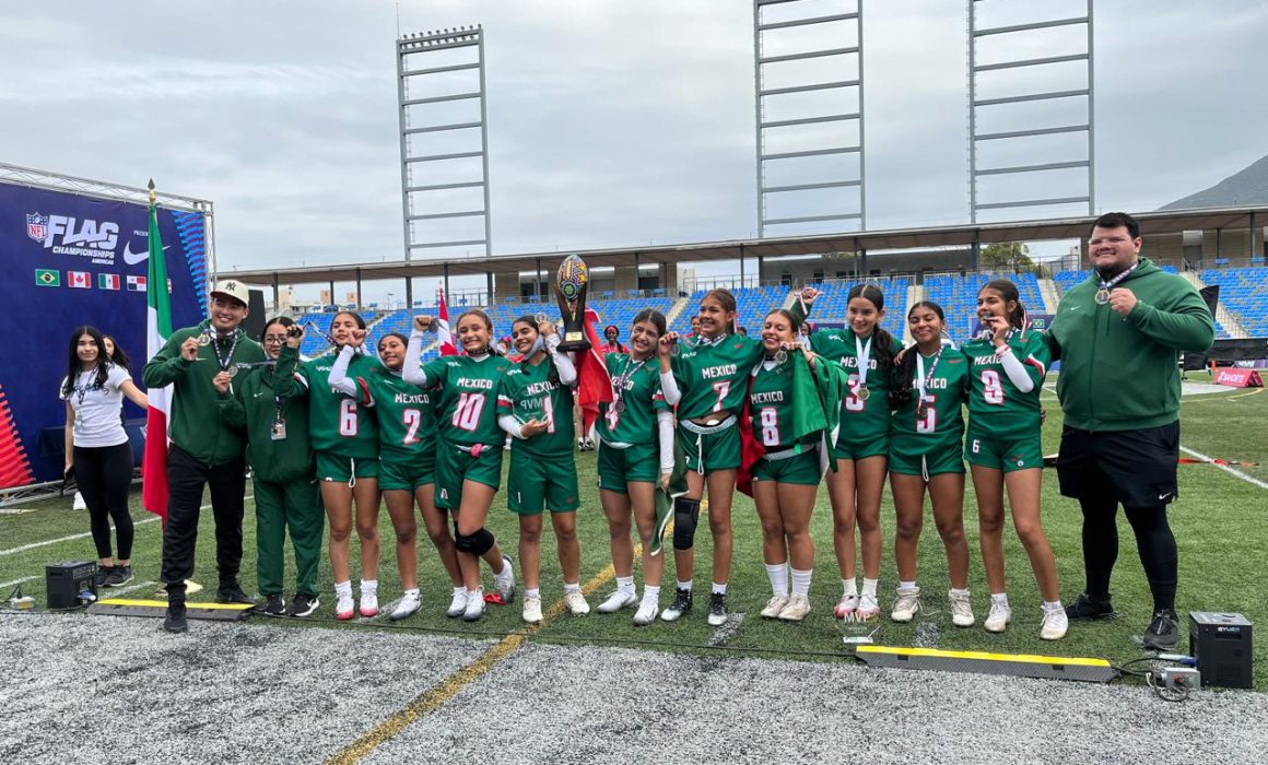 ¡México conquista la historia! Primer campeonato NFL Flag Championships Americas 2026 en la categoría U15 femenina