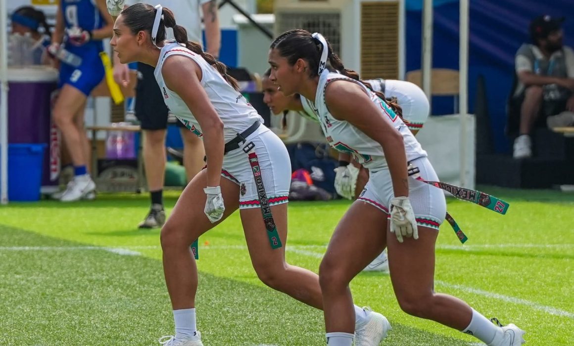 México de Flag Football femenina asegura pase invicto a cuartos en los World Games