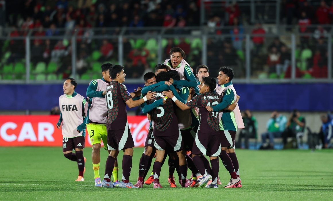 México derrota a Chile y avanza a cuartos de final en el Mundial Sub 20 en Chile
