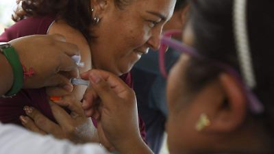 México espera elimininar el sarampión para noviembre y fortalece su campaña de vacunación