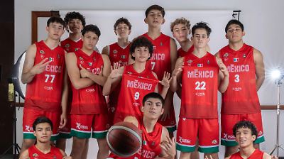 México inicia con derrota en la AmeriCup U16, Gael García y Yair Olano destacan