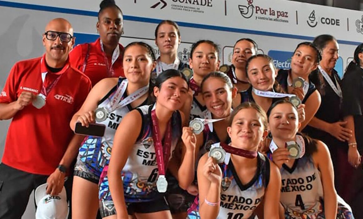 México sub-18 femenino de basquetbol conquista la medalla de plata en Olimpiada Nacional