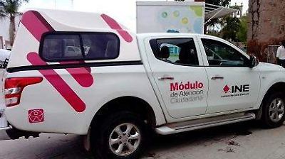 Módulos itinerantes del INE recorrerán el Estado de México para facilitar trámites de credencial para votar