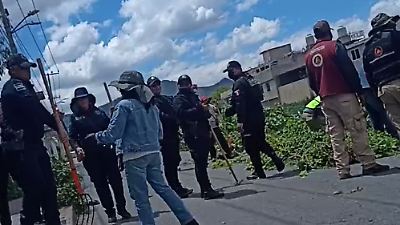 Madres buscadoras realizan jornada de búsqueda en el Canal de Cartagena en ecatepec