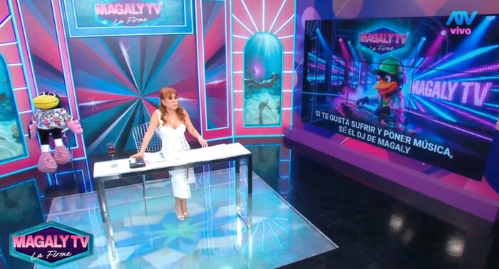 Magaly Medina anuncia casting en vivo para elegir a su DJ oficial en Magaly TV La Firme