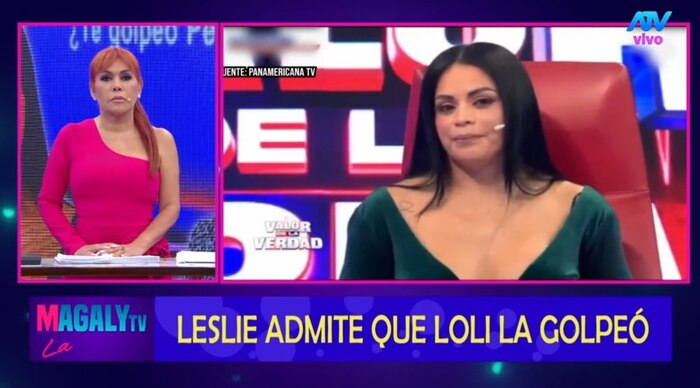 Magaly Medina condena la violencia de Leslie Moscoso y Pedro Loli: «Es un patrón de maltrato psicológico calculado»