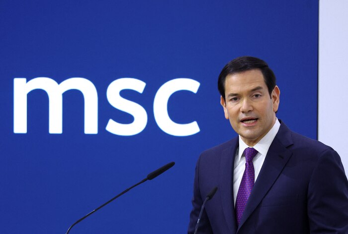 Marco Rubio cuestiona la voluntad de Rusia de poner fin a la guerra en Ucrania durante conferencia en Munich