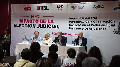 Marea Rosa exige revertir elección popular de jueces: “Pone en riesgo la democracia y la autonomía judicial”