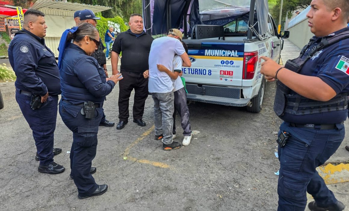 Menor de 10 años víctima de extorsión telefónica en Ecatepec, es rescatado sano y salvo