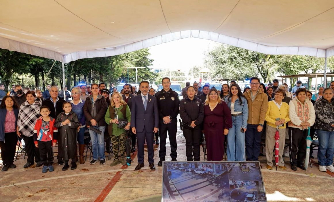Metepec fortalece su seguridad con incorporación de cámaras y patrullas