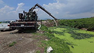 Metepec refuerza acciones de desazolve y protección en zonas riesgosas durante temporada de lluvias