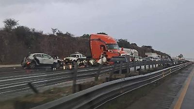 Mueren dos motociclistas en la autopista México-Querétaro