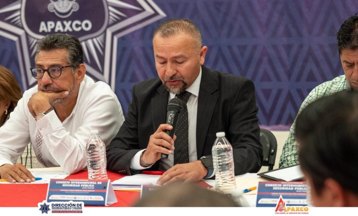 Municipios del Valle de México fortalecen la seguridad en Apaxco en la tercera reunión del Consejo