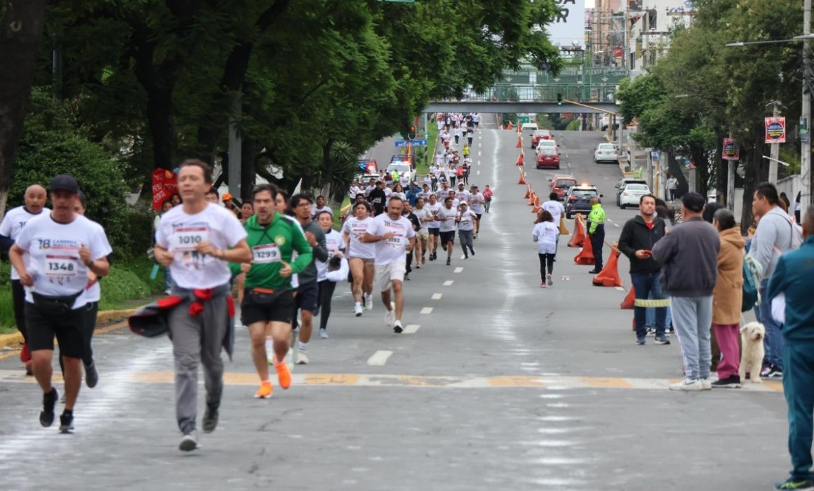 Naucalpan fortalece acciones preventivas contra las adicciones en menores con carrera por la salud