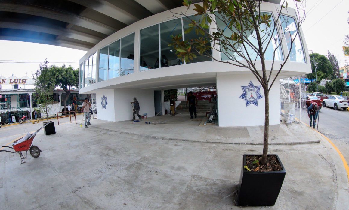 Naucalpan refuerza seguridad y embellece zonas estratégicas con nuevo módulo C2 y obras de mejora urbana
