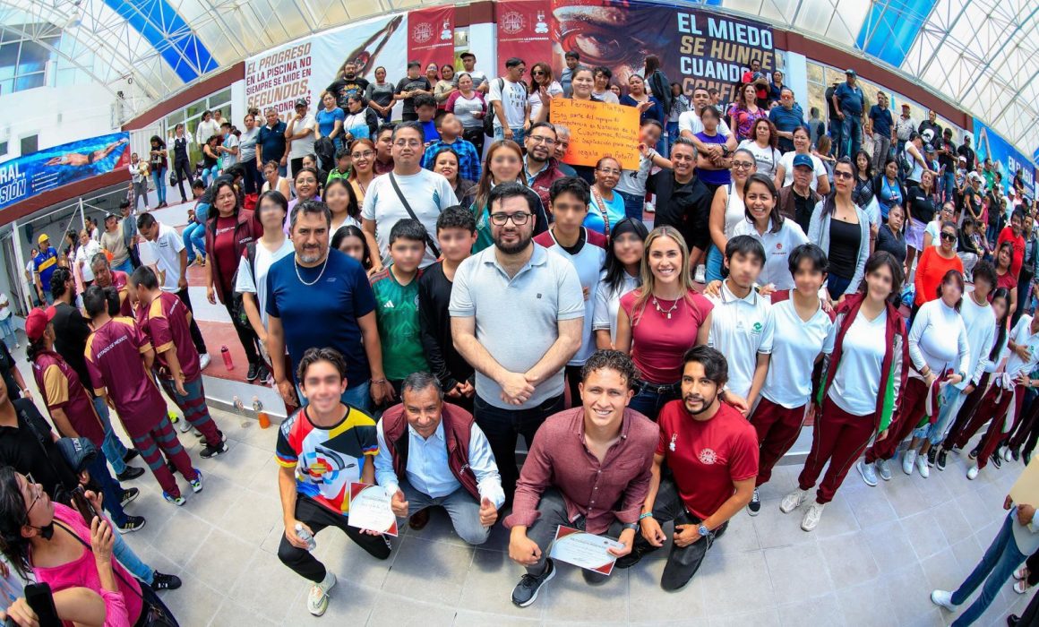 Naucalpan revitaliza el Centro Acuático El Tepetatal para impulsar deporte y comunidad