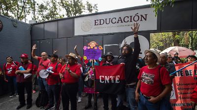 "No nos vamos a retirar, esto apenas está iniciando"; CNTE amenaza con interferir en elección judicial 